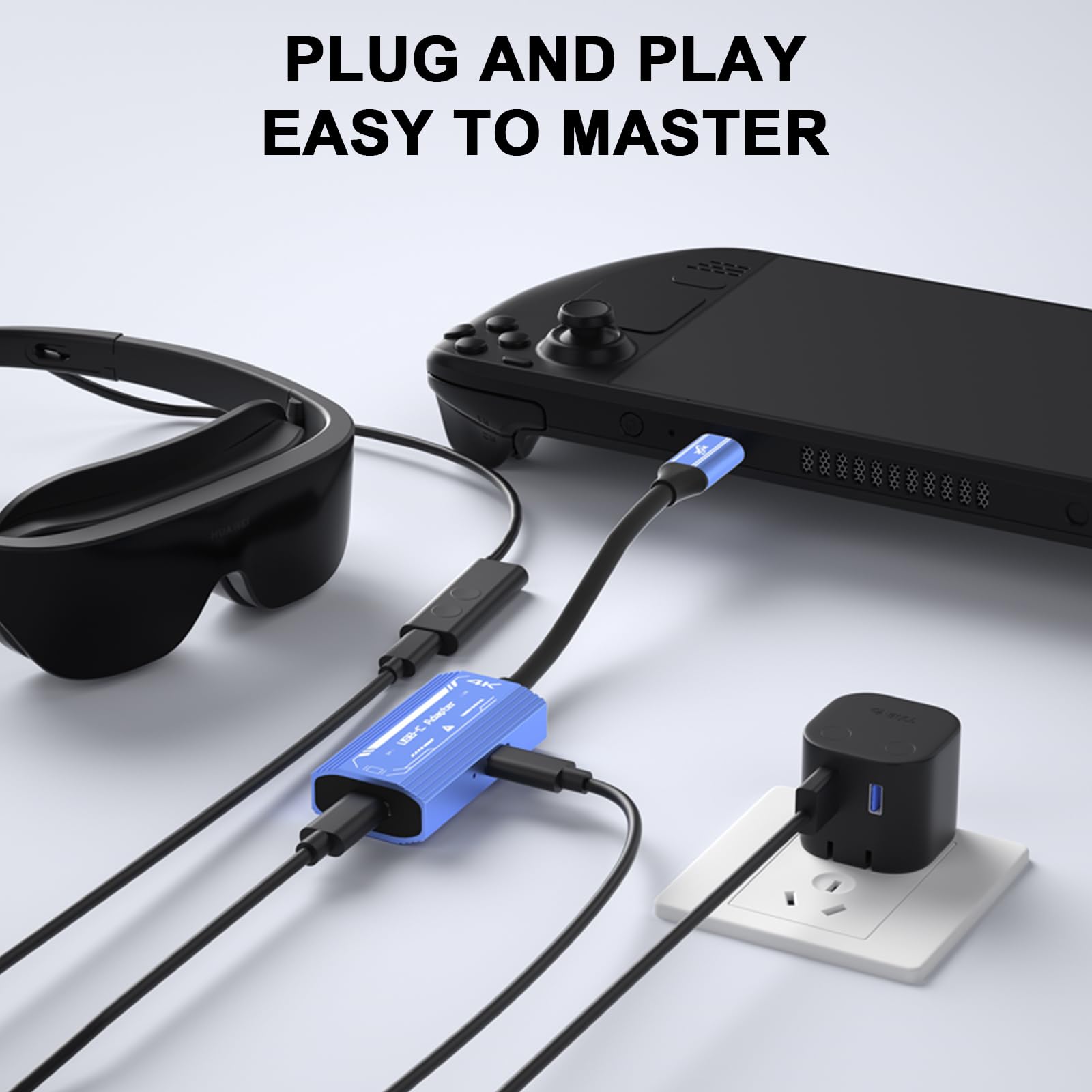 MADGAZE スマートグラス ＋HDMI To USB-C アダプタコンバータ MADGAZE スマートグラス ＋HDMI To USB-C アダプタコンバータ
